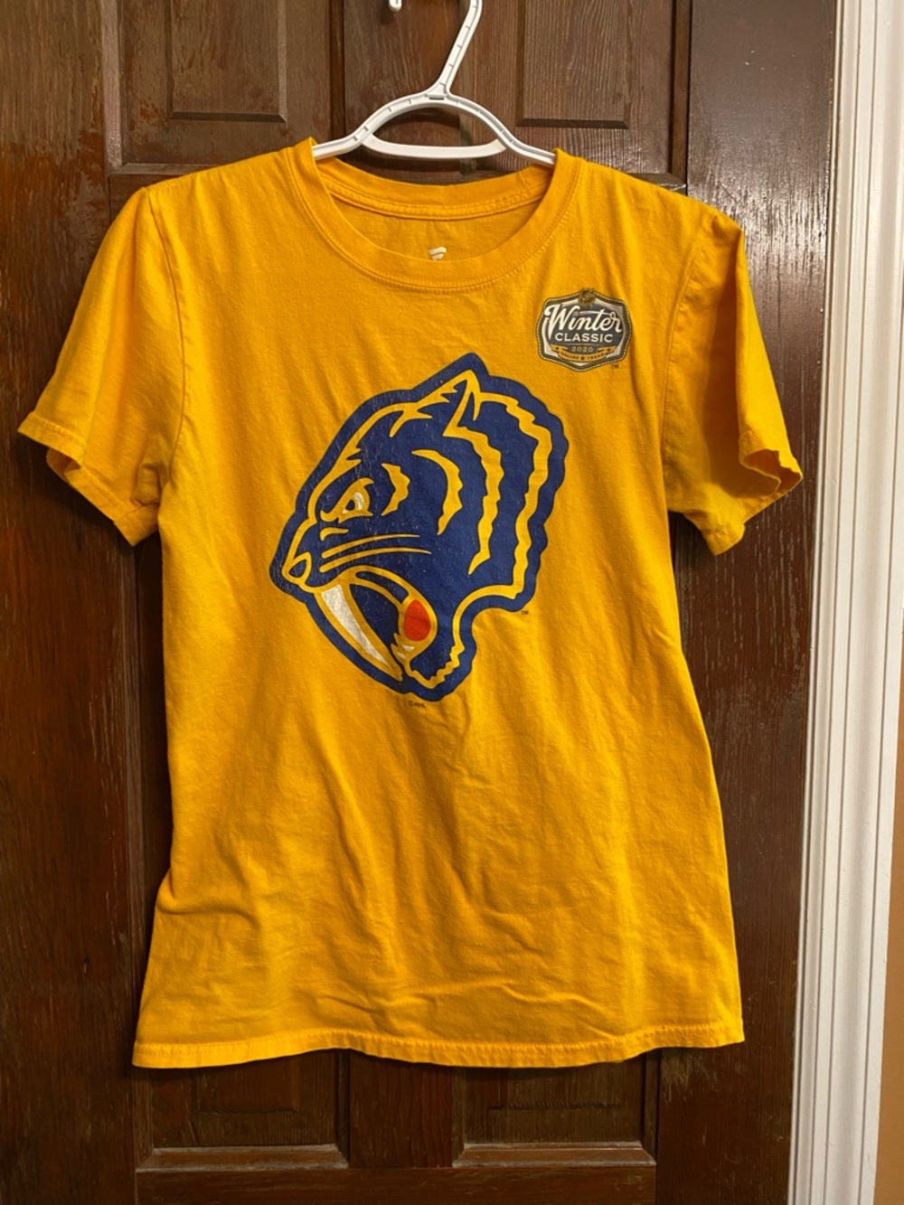 Fanatics Yellow Nashville Predators Short Sleeve Tee w